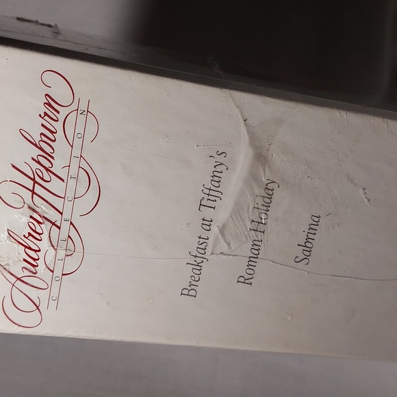 Sealed Audrey Hepburn Collection VHS Tape Set Tiffany's Sabrina Roman Holiday - Picture 3 of 6